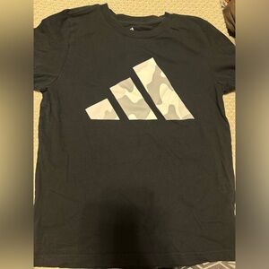 Adidas boys size small black shirt